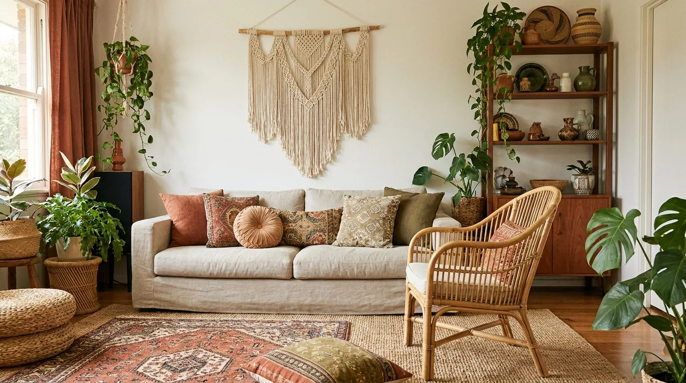 Déco bohème : comment créer une ambiance chaleureuse et naturelle
